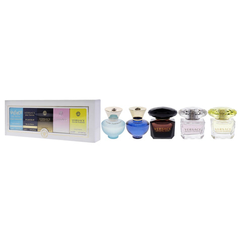 Versace Miniatures Collection by Versace for Women - 5 Pc Mini Gift Set