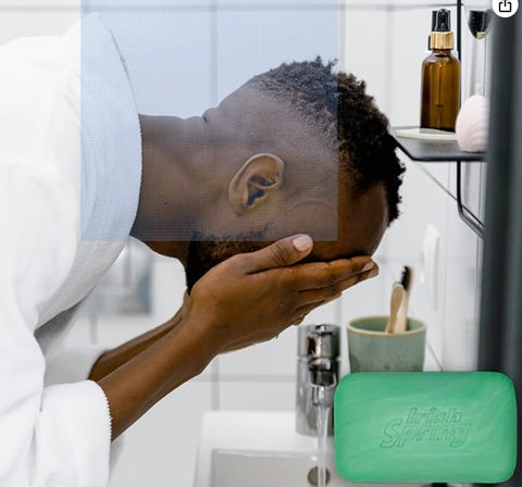 Generic Irish Spring Bar Soap for Men,Original Clean, Smell Fresh and Clean for 12 Hours, Women Soap Bars for Washing Hands and Body, Mild for Skin, 4.0 Ounce - 3 Count