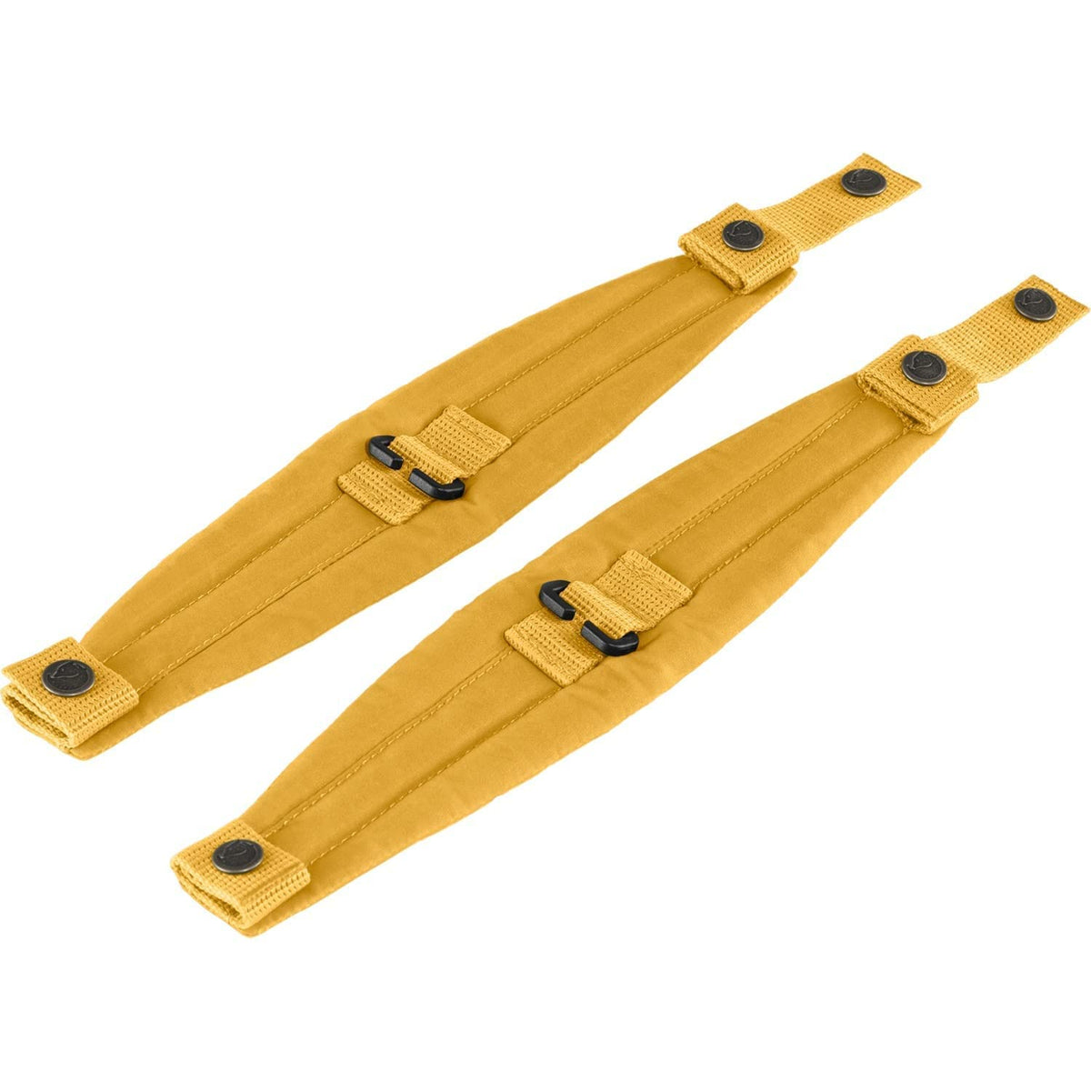 FjÃ¤llrÃ¤ven Kanken Shoulder Pads for Backpacks - Polyester Construction, Hook-Loop Closures, Foam Padding, and Wide Shoulder Straps Ochre One Size One Size
