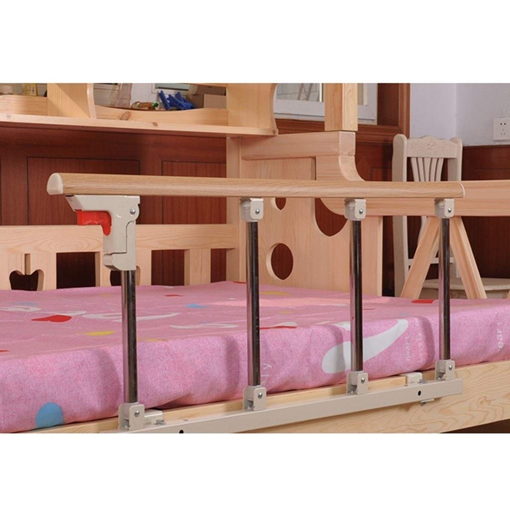 Foldable Bed Rail Safety Side Guard Bed Rails For Elderly Adults Assist Handle Handicap Bed Railing Hospital Aluminum Alloy Grip Bumper Bars (Color:F, Size:8cm)