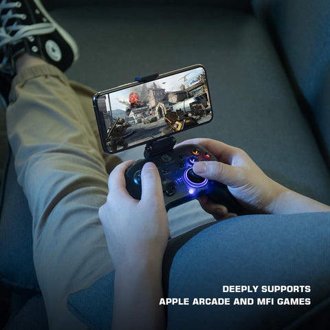 GameSir T4 Pro Upgrade PC Controller, Semi-Transparent Wireless Gaming Controller for Switch/Windows PC/iPhone/Android