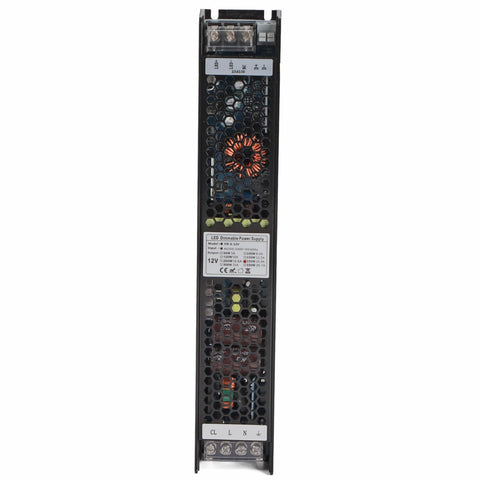 250W Dimmable LED Driver, AC 200-240V Dimming Power Supply, LED Driver Power Supply for LED Strips, Commercial Office Lighting(12V/20.8A)