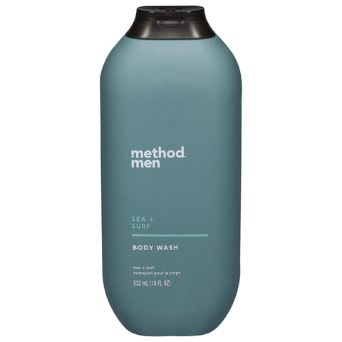 Method Men Body Wash Sea Surf 18 fl oz 532 ml