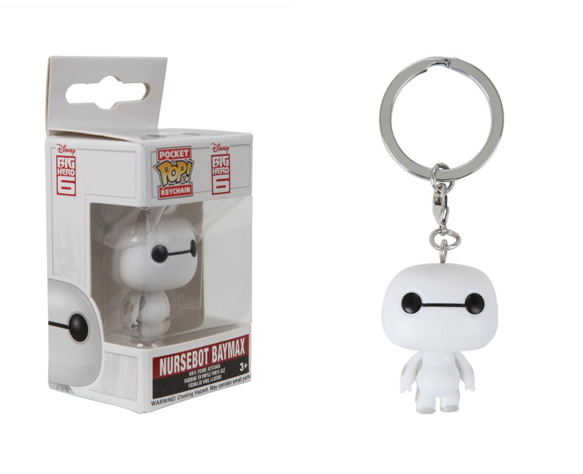Funko Pocket Pop Keychain: Disney Nursebot Baymax Action Figure