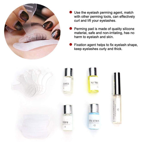 Professional Lash Lift Kit Eyelash Perming Kit for Curling and Lifting Eyelashes, Beautify Eyelashes