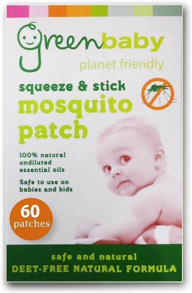 VIE Greenbaby, Squeeze & Stick Mosquito Patches (60 Patches)