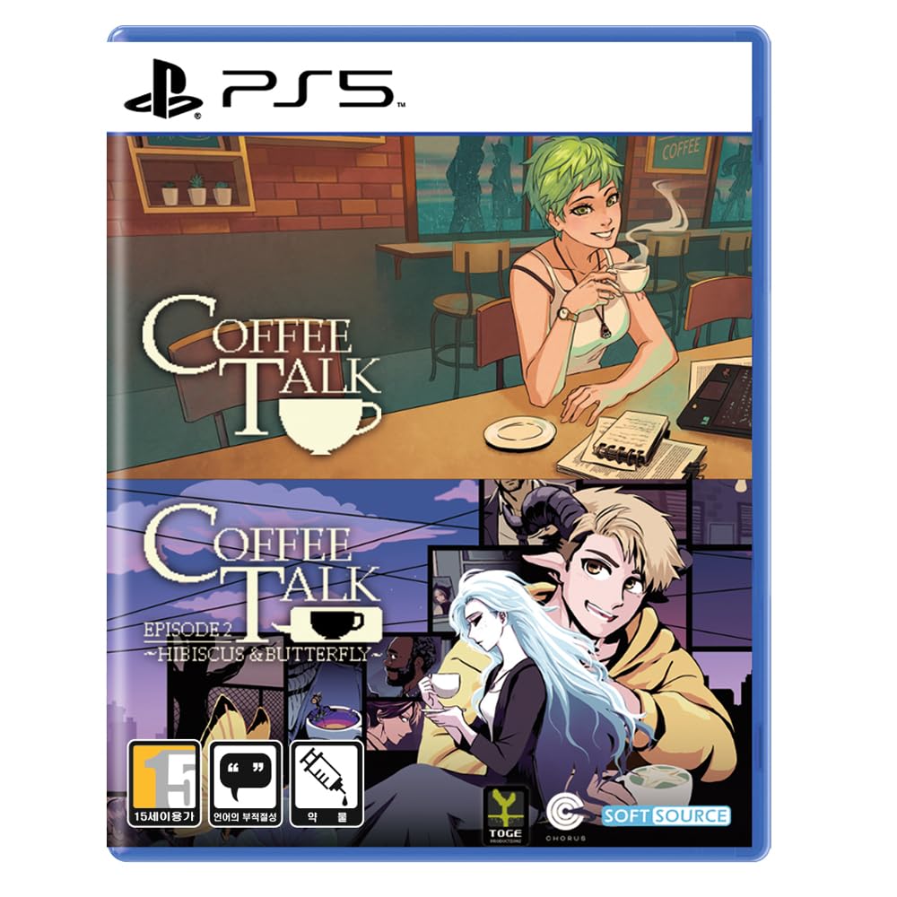 Coffee Talk 1 & 2 Double Pack Korean Edition [English Supports] for PS5