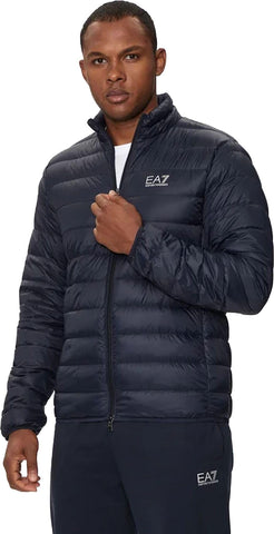 EA7 Emporio Armani Men's Down Jacket 8NPB23PNGPZ 8058997334129, Armani Blue, XL