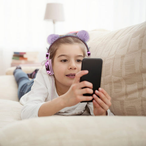 SOLUSTRE 2pcs Headphones Earphones Wired Kids Over Ear Headphone Earphones for School Earphones for Travel Abs Headset Child