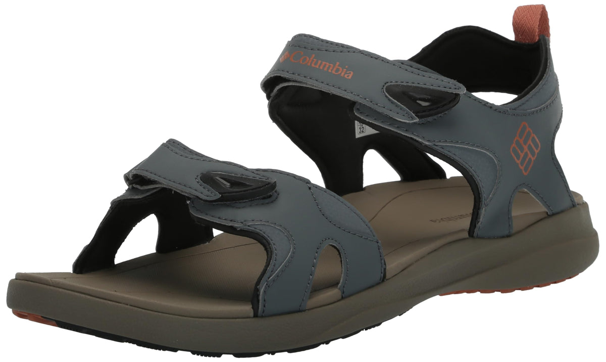 Columbia Men's 2 Strap, Graphite/Owl, 11