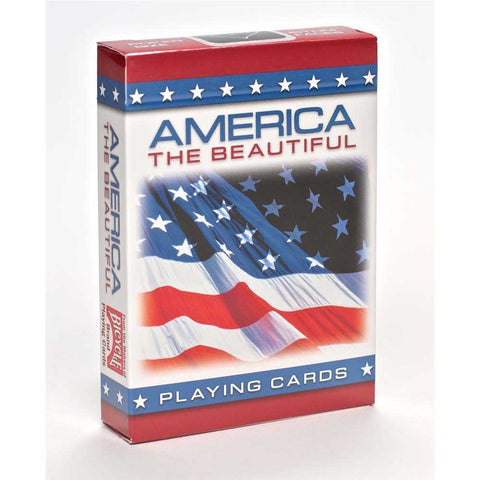 Bicycle America The Beautiful Poker Size Standard Index Playing Cards