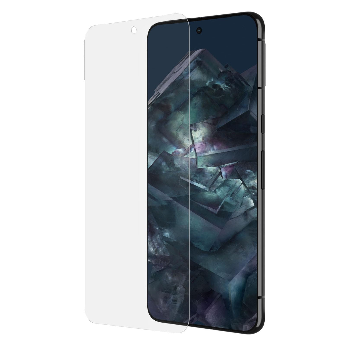 Case-Mate Google Pixel 8 Pro Ultra Screen Protector - 6.7 Inch - Anti-Scratch Tempered Glass w/ 5x Shatter Protection - Durable 9H Glass w/Installation Frame, High Clarity, Case Friendly, Easy Apply