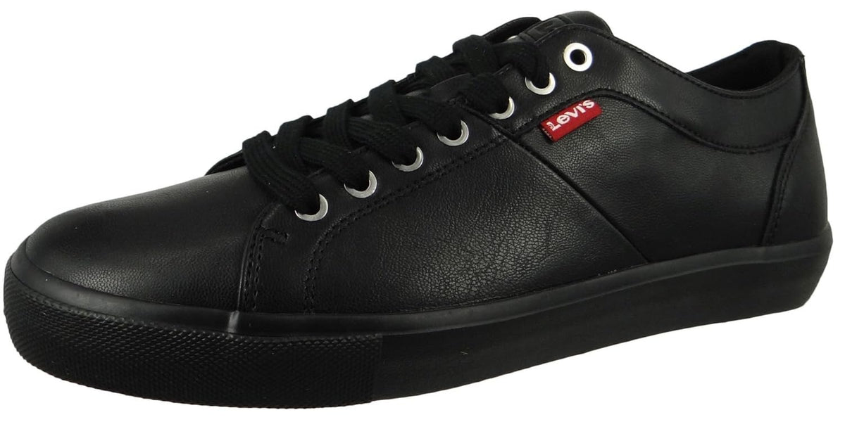Levi's Men's Sneaker, Brilliant Black, 15