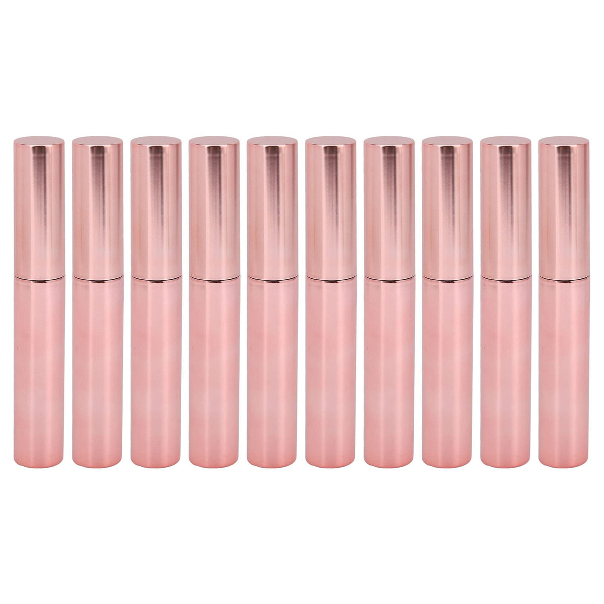 Empty Mascara Tubes, 10Pcs 10ml Eyelash Glue Tubes Empty Empty Plastic Vials Bottle Container Refillable Eyelashes Tube Mascara Container Bottle with Rubber Insert for Stick False