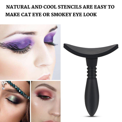 Eyeshadow Stamp Crease, Eye Shadow Stamp Powder Applicator, Portable Applicator Eyeshadow Stamp Lazy Eye Shadow Applicator Eye Contour Makeup Tool, Precise Eyeshadow in Seconds