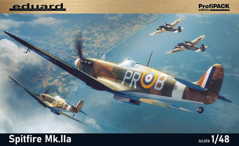 Eduardo EDU82153 1/48 Profile Pack British Air Force Supermarine Spitfire Mk.2a Plastic Model / EDU82153 1:48 Eduard Spitfire Mk.IIa ProfiPACK [Model Building KIT]