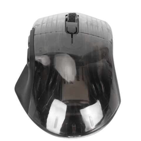 gernie Illuminate Your Gaming with Silent 3 Mode Esports Mouse RGB Mute Button USB 2.4G Office Gaming Mouse with Quiet RGB Lights for Mute Gaming Experience (Black)