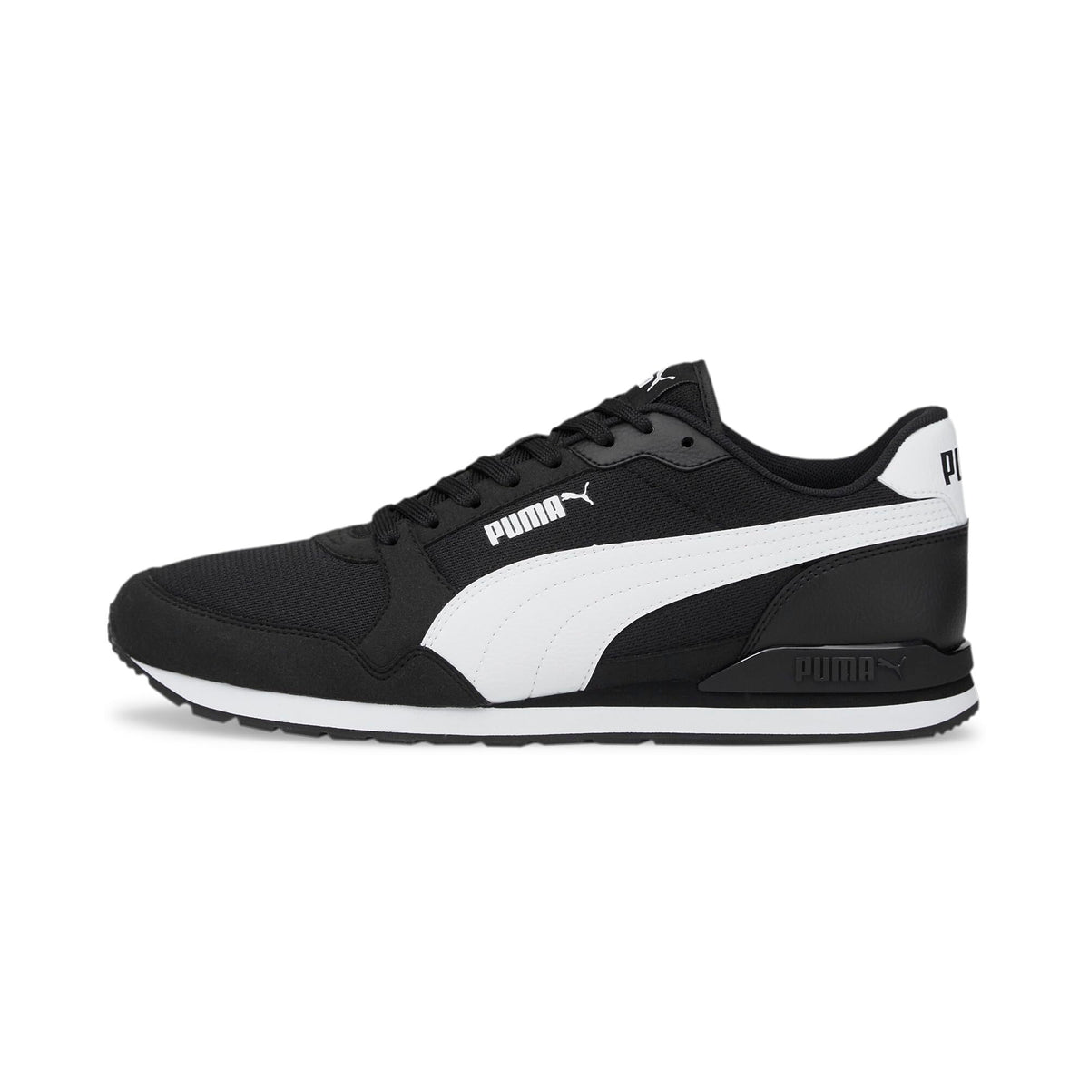 PUMA Unisex Sport Sneaker, Black, 10.5 US Men