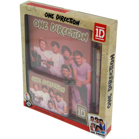 One Direction A5 Notebook, Coin Purse and Pen Set with Gift Pack