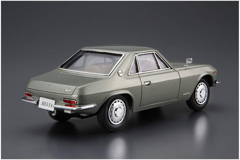 Aoshima Bunka Kyozai 1/24 The Model Car Series No. 66 Nissan CSP311 Sylvia 1966 Plastic Model