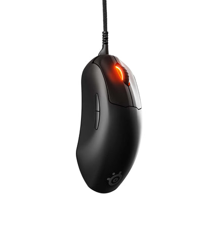 SteelSeries Prime+ FPS Gaming Mouse - 18,000 CPI TrueMove Pro+ Optical Sensor - 5 Programmable Buttons - Magnetic Optical Switches - Brilliant Prism RGB Lighting - Black (Renewed)
