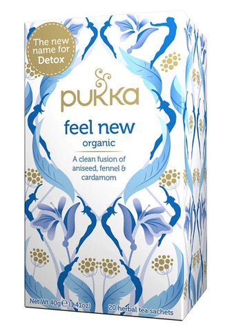 Pukka Tea Feel New Tea (6 x 20 bags)