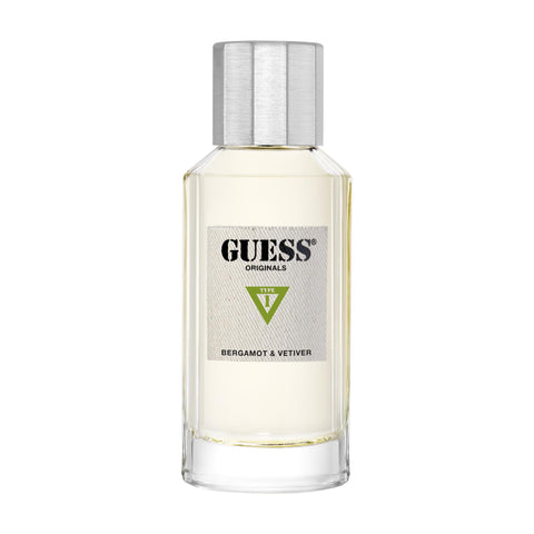 GUESS Originals Type 1 Bergamot & Vetiver Eau de Parfum Perfume Spray For Unisex 3.4 Fl. Oz.