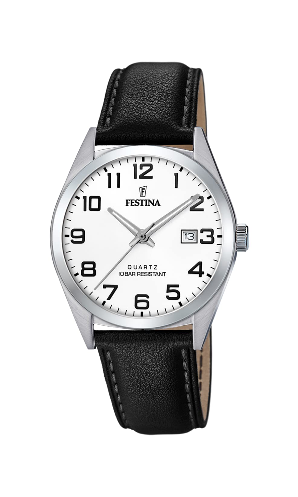 Festina Mens Analogue Quartz Watch with Leather Strap F20446/1