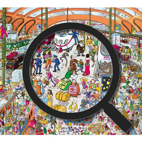 Heye Train Station Schone Triangular Puzzles (2000-Piece, Multi-Colour)