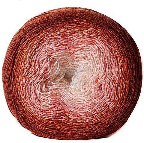 YarnArt Flowers Yarn 55% Cotton 45% Acrylic 250gr 1094yds Multicolor Cotton Yarn Rainbow Crochet Yarn Spring Summer 2 Sport Yarn (288)