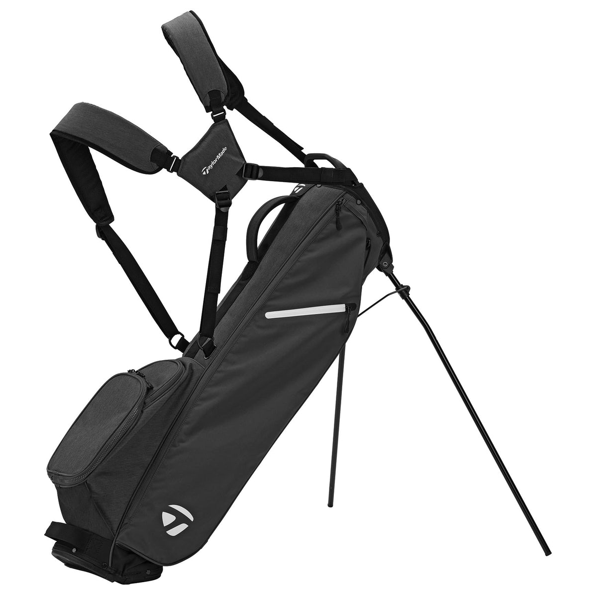 TaylorMade Golf FlexTech Carry Stand Bag, 2024, Grey