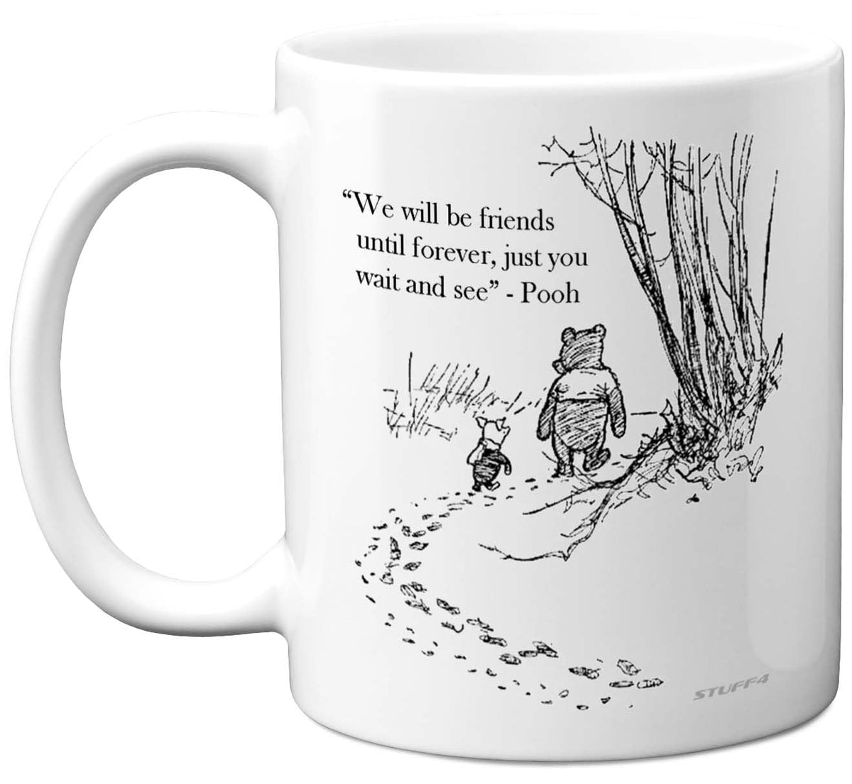 Winnie The Pooh Mug for Men Women - My Favourite Day - Happy Birthday Gift for Mum Dad Sister Brother Daughter Uncle Auntie Nan Grandad Colleague 11oz Ceramic Dishwasher Safe Coffee Mugs Cup