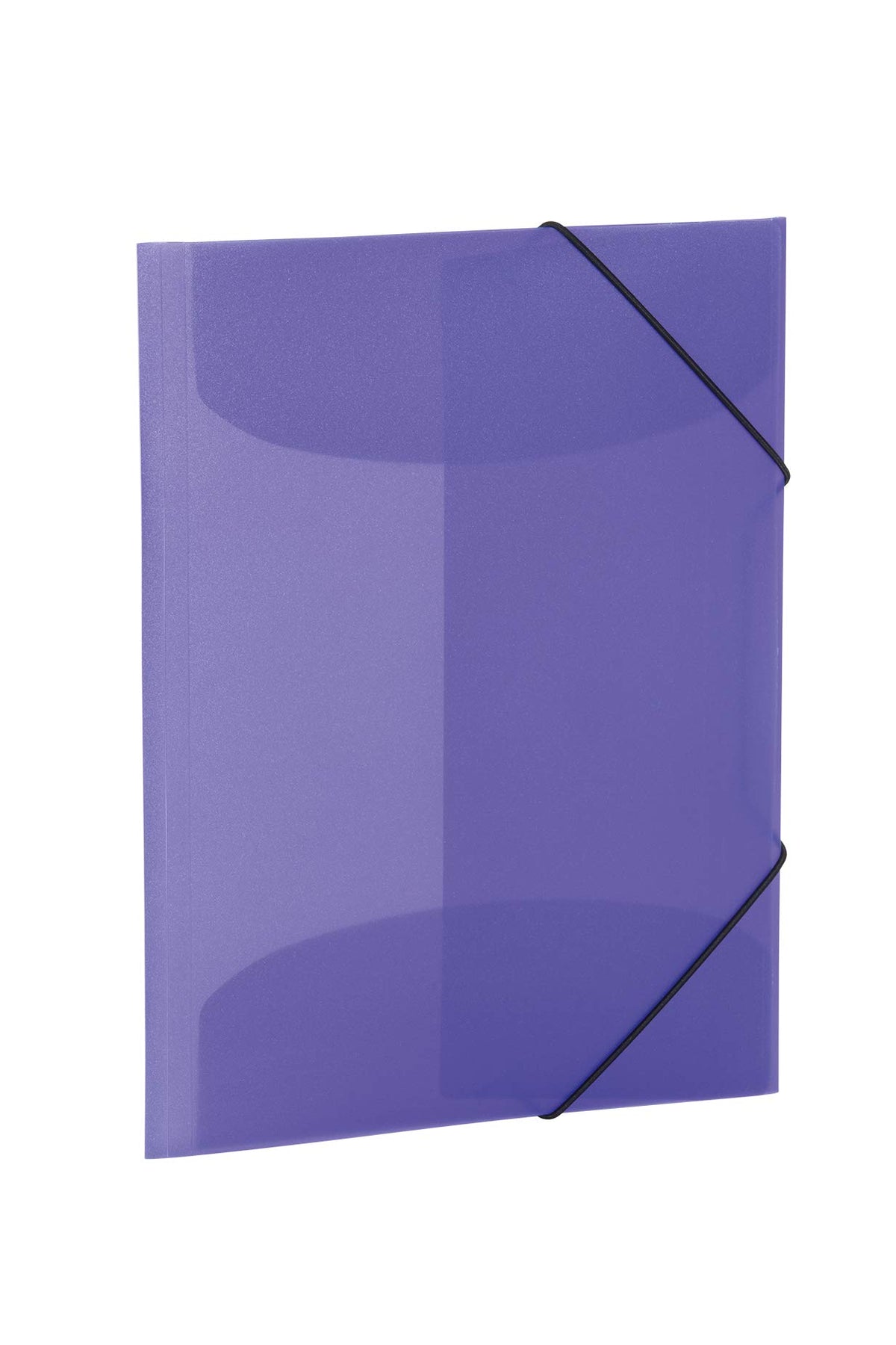 HERMA 19585 Sammelmappe DIN A3 Transluzent Violett, stabiler Kunststoff, abwaschbar und strapazierfÃƒÂ¤hig, Ordnungsmappe mit Innenklappen und Gummizug, Zeichenmappe fÃƒÂ¼r Kinder, MÃƒÂ¤dchen und Jungen