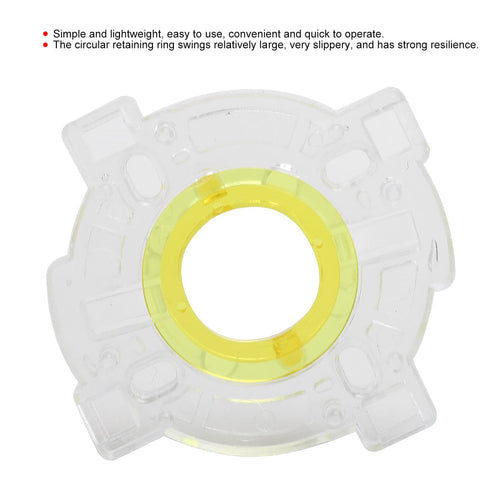 Joysticks Restrictor Gate Plate Restrictor Parts Joystick Accessories for Game Console, Round/Octagonal Retaining Ring(Round retaining Ring)