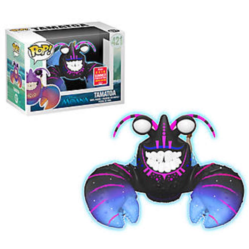 Funko Pop! Disney #421 Moana Glow in The Dark Tamatoa (2018 Summer Convention Exclusive)
