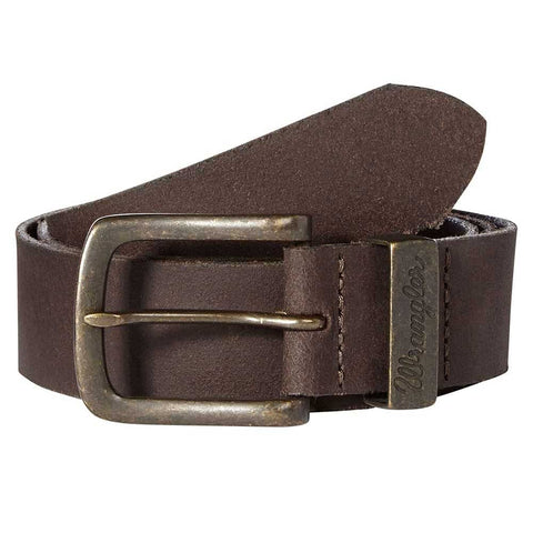 Wrangler Men's Metal Loop Belt, Brown, 100 cm