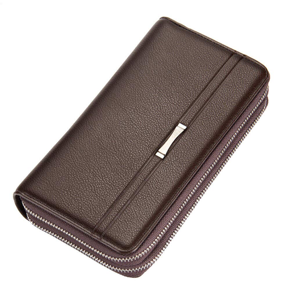 Hebetag Men's Bl1164 Accessory-Travel Wallet, #16coffee, 22(W) 6.5cm(D) 13cm(H)
