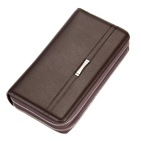 Hebetag Men's Bl1164 Accessory-Travel Wallet, #16coffee, 22(W) 6.5cm(D) 13cm(H)