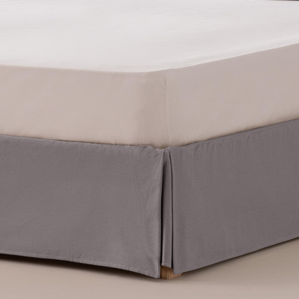 Bed Cover 200 x 190 / 200 cm Bed Base Cover 200 cm - Grey