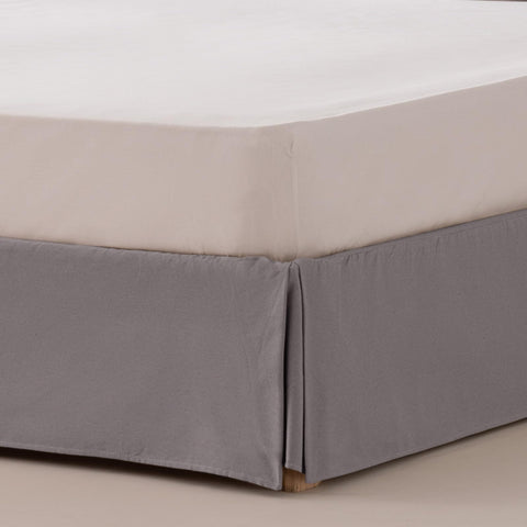 Bed Cover 200 x 190 / 200 cm Bed Base Cover 200 cm - Grey