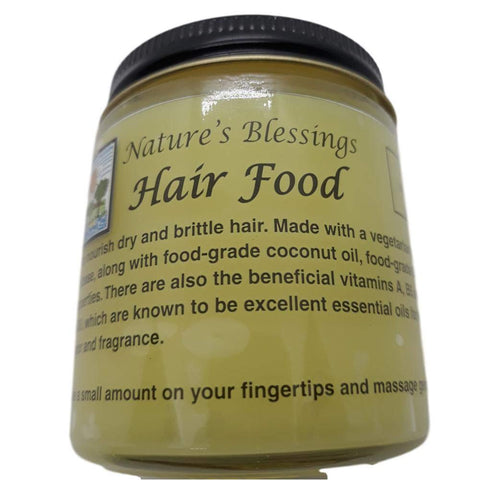 Nature's Blessing Hair Food Vegetarian Formula for Dry Brittle Hair (All Natural Ingredients)