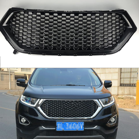 Car Front Grill,Compatible with Ford Edge 2015 2016 2017 2018,Auto Body Styling Accessories