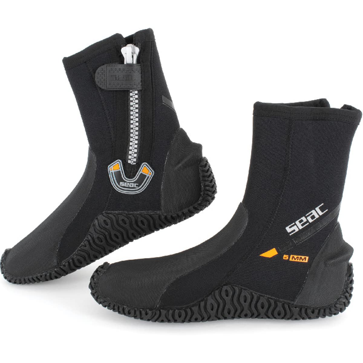 Seac 5mm Basic HD Boots - Black, Small