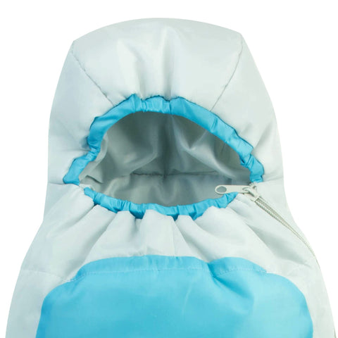 Sophia's - 18" Doll - Cocoon Style Camping Sleeping Bag - Aqua