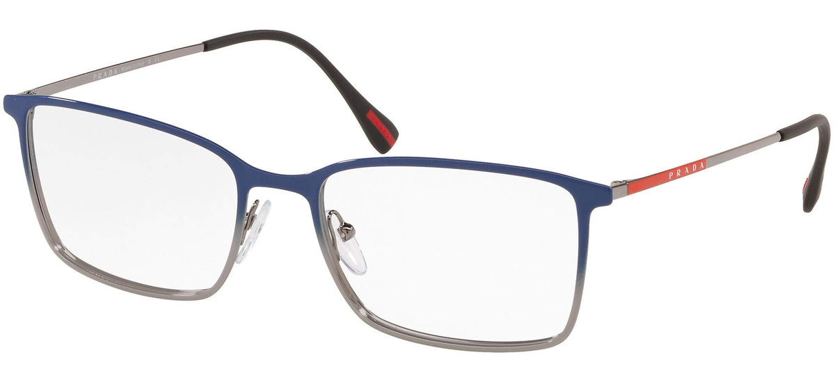 Eyeglasses Prada Linea Rossa PS 51 LV 5801O1 Top Blue Gradient/Gunmetal