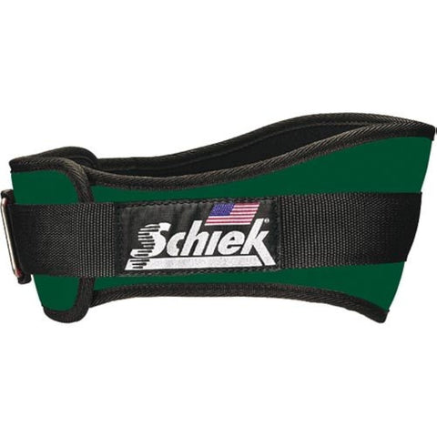Schiek 2006-FG-M Schiek Original 6 inch Nylon Support Belt Forest Green - M