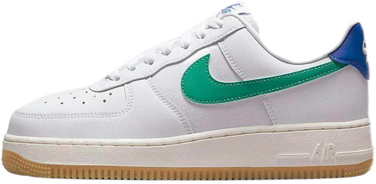Nike Air Force 1 Low Womens White Game Royal Stadium Green Size 7
