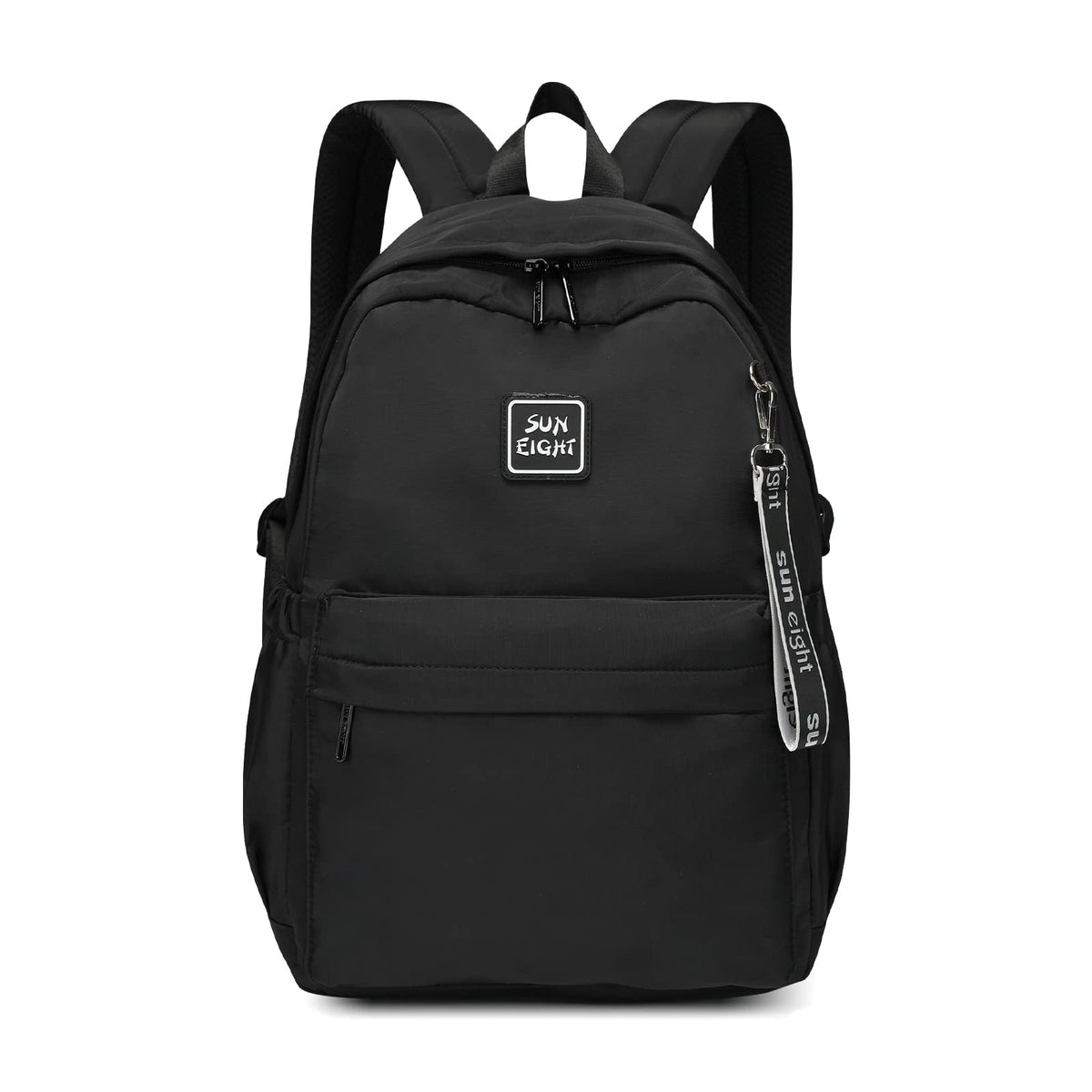 CaranY Kids Backpack Girls and Boys Large Space Waterproof Classic School Backpack Light Weight Medium Size Multi-pocket Black Toddler Backpack Suitable For 3 To 13 Years old