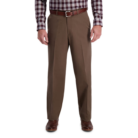 Haggar Men's Work To Weekend No Iron Flat Front Pant Reg. And Big & Tall Sizes