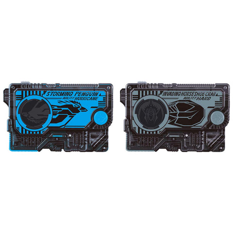 Bandai Kamen Rider Zero-One Progrise Key Set 01 DX Storming Penguin & Invading Horseshoecrab Progrise Key